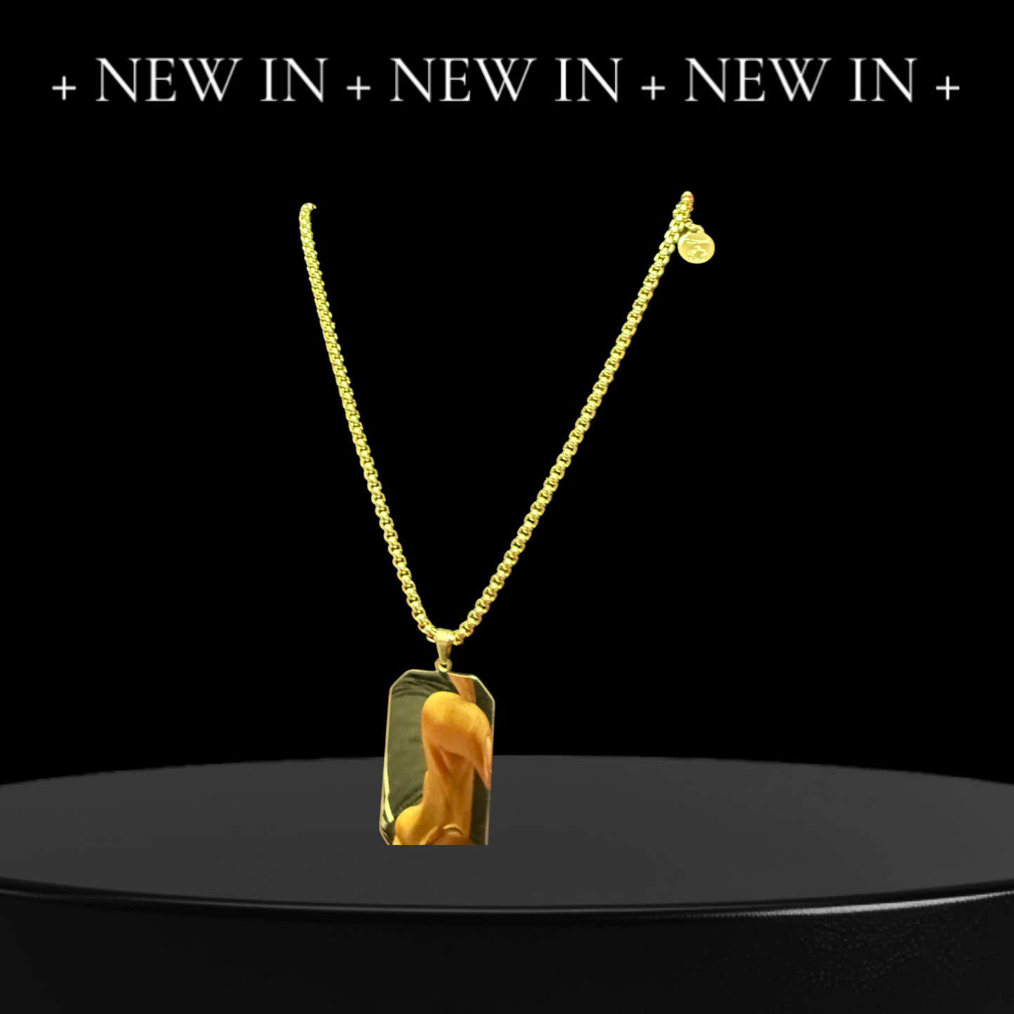 collana-targhetta-oro-personalizzabile